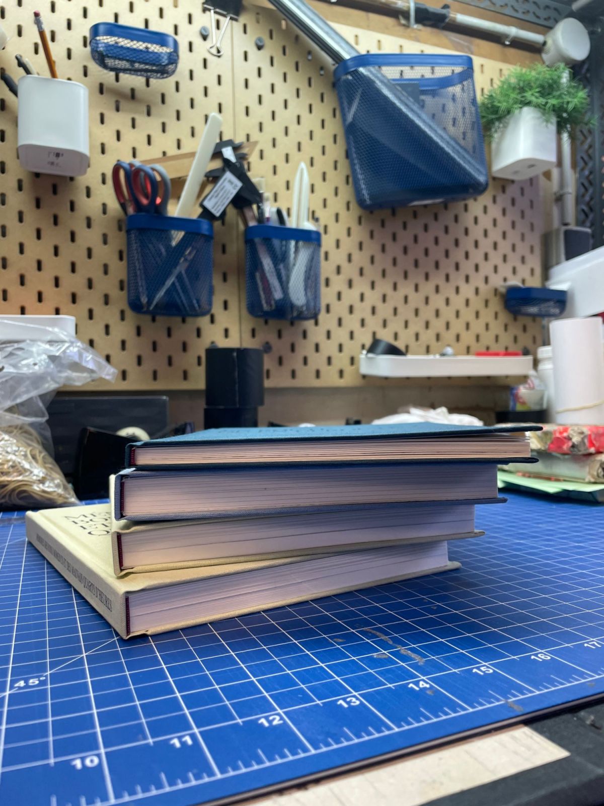 Books bound by hand in our workshop